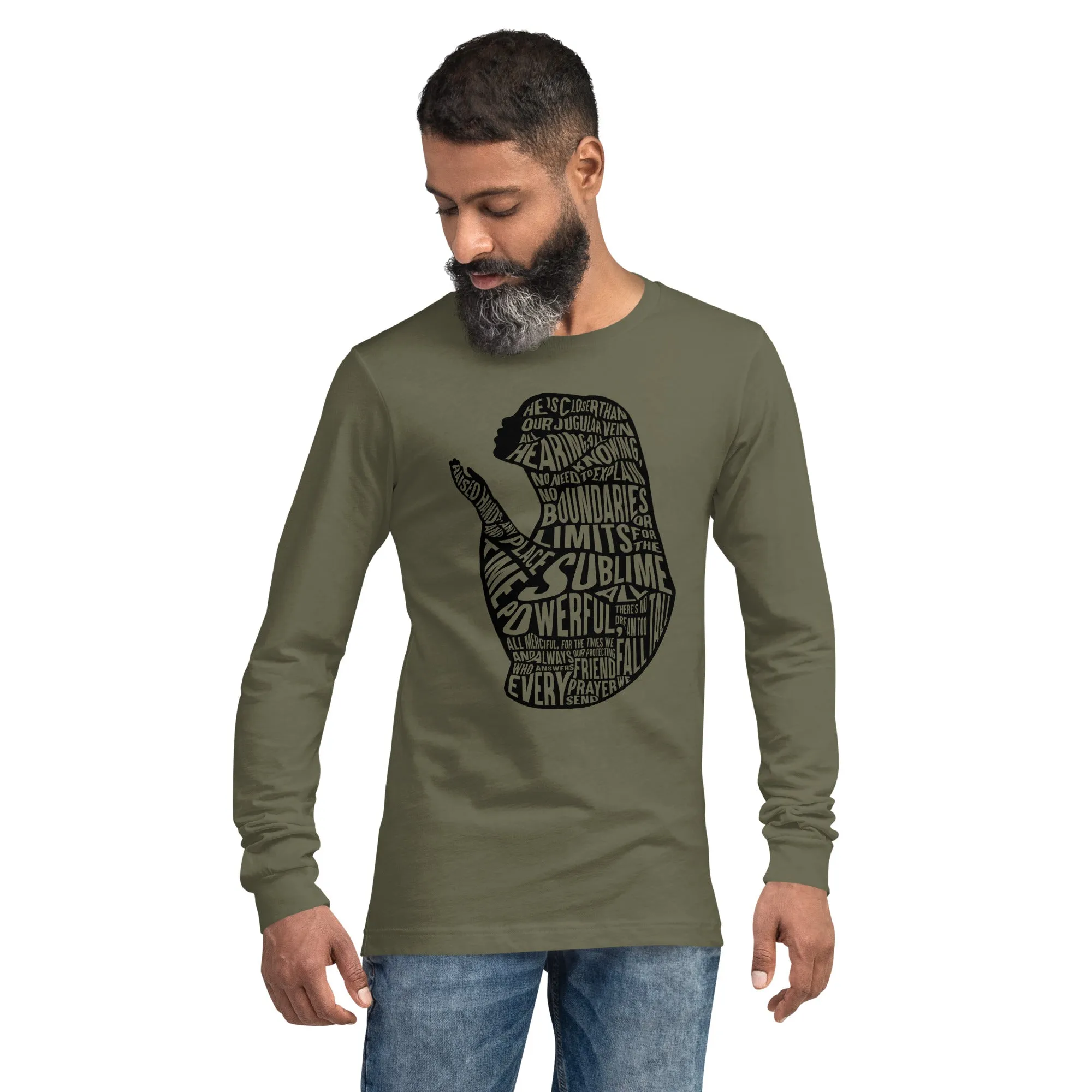 Dua Woman Long Sleeve T-Shirt (Multiple Colors) v1