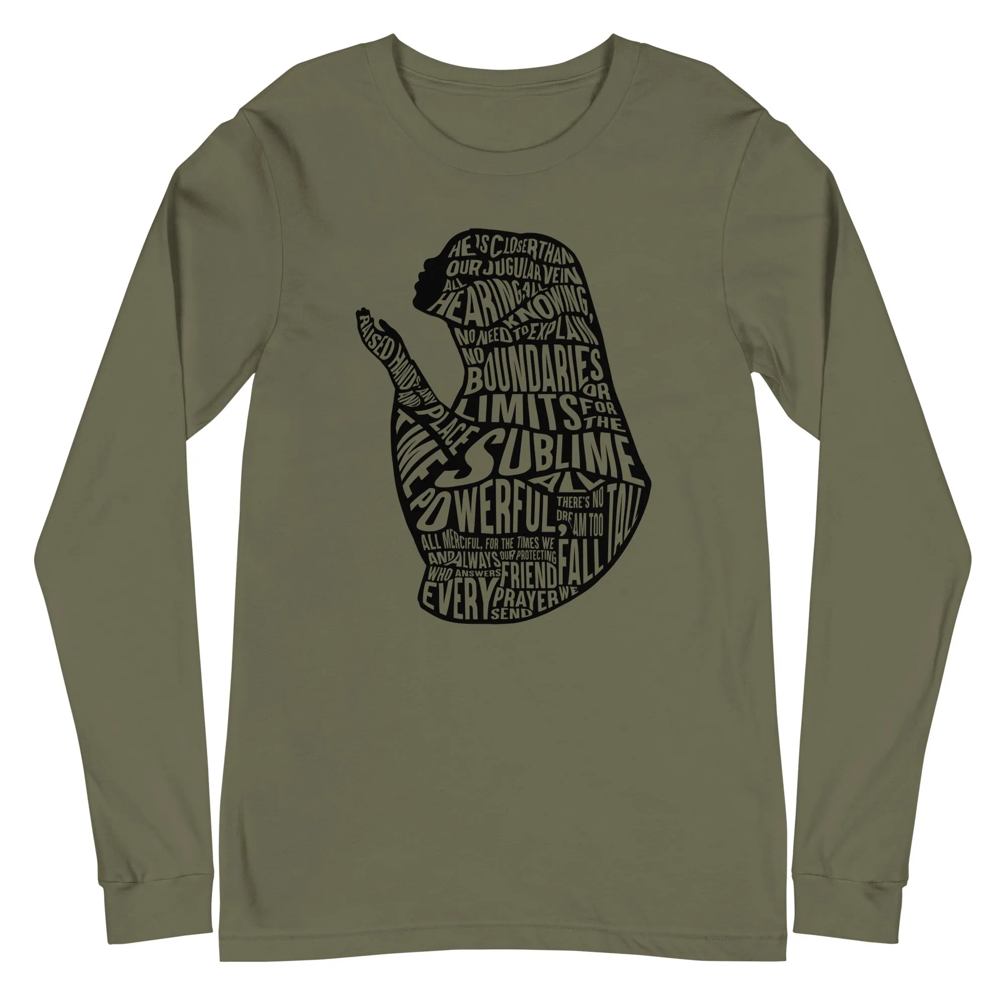Dua Woman Long Sleeve T-Shirt (Multiple Colors) v1