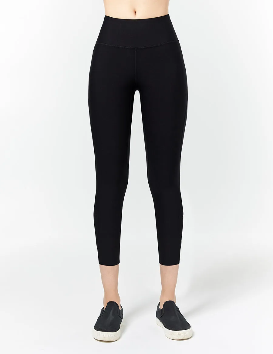 easyoga LA-VEDA All Round Cropped Tights - L1 Black