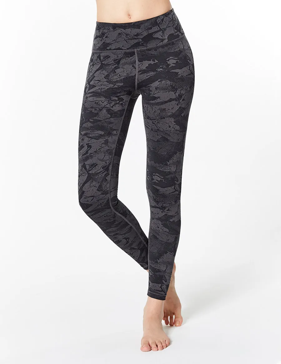 easyoga LA-VEDA Twiggy Core Tight3 - FB1 Splashink D-Gray