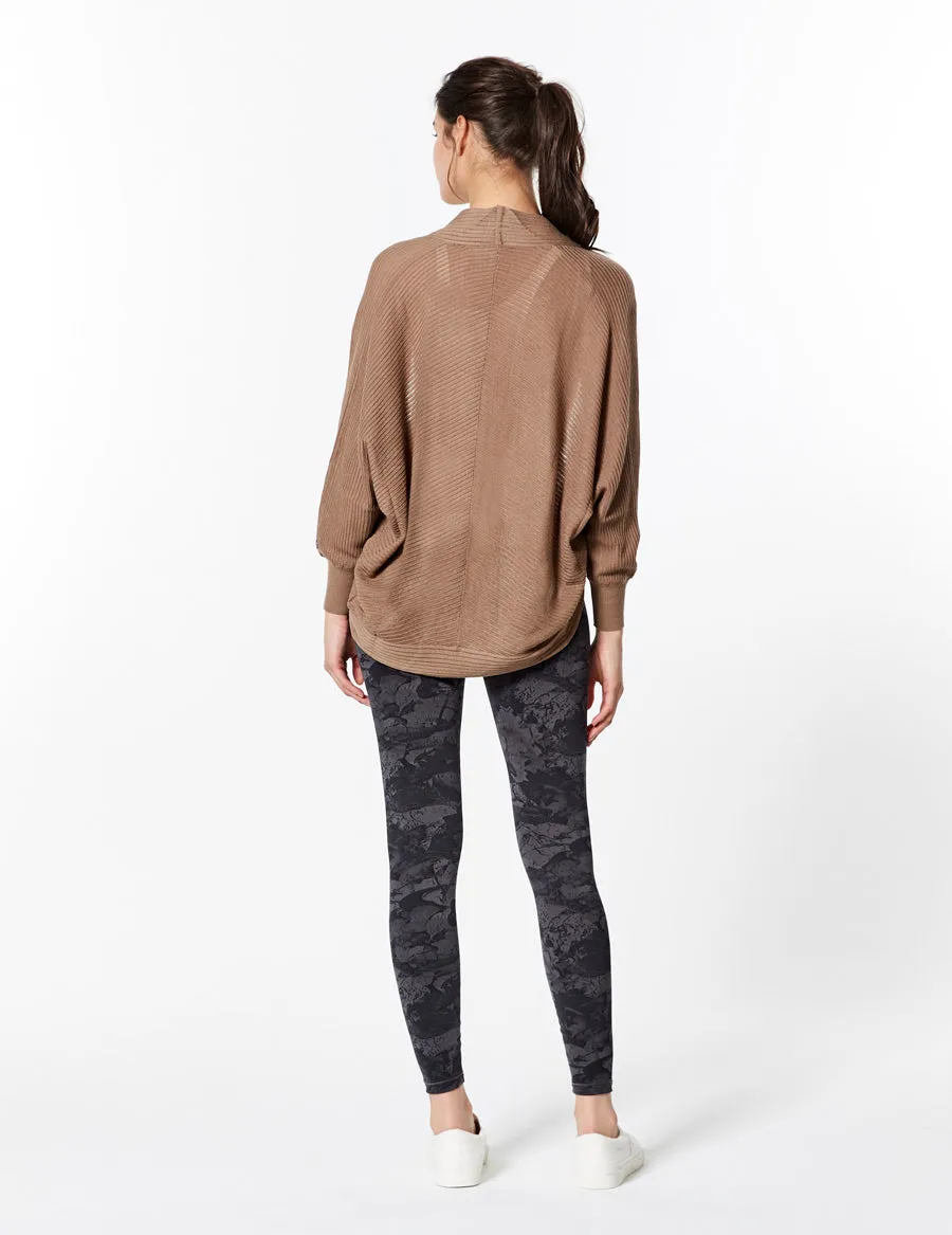 easyoga LA-VEDA Twiggy Core Tight3 - FB1 Splashink D-Gray