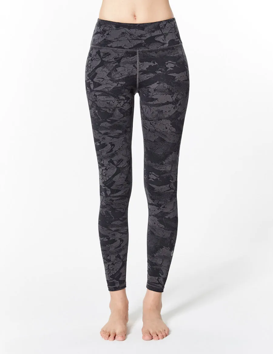 easyoga LA-VEDA Twiggy Core Tight3 - FB1 Splashink D-Gray