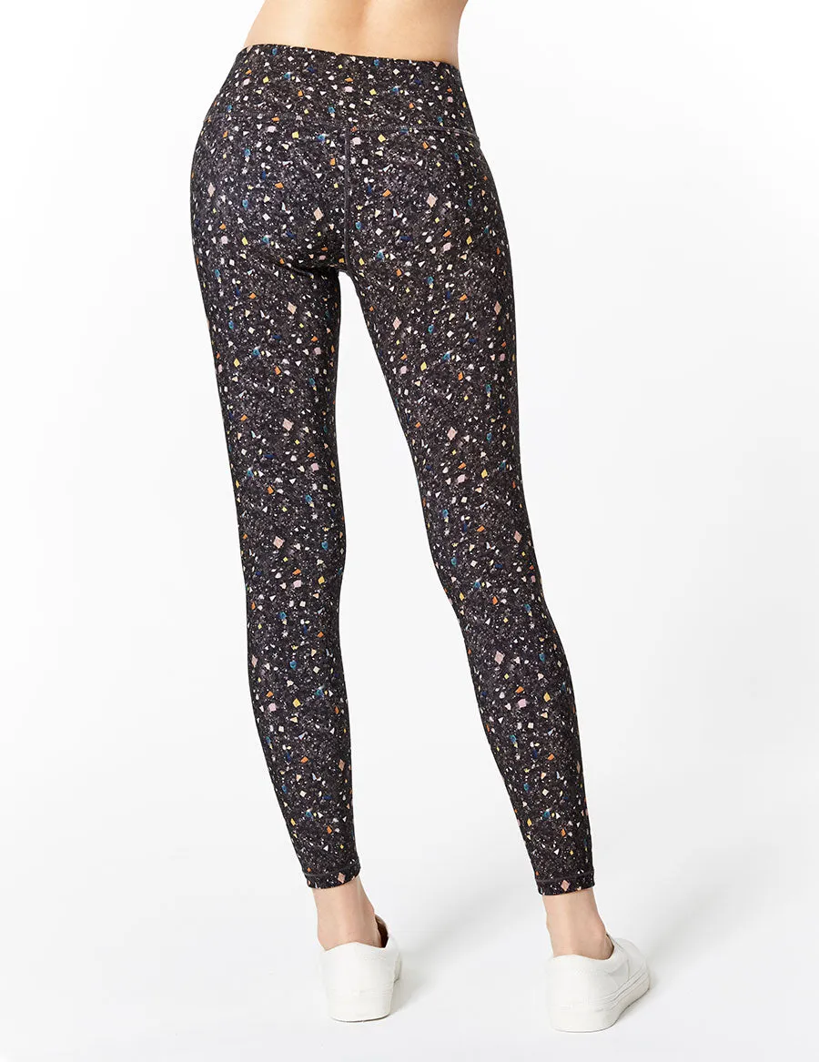 easyoga LA-VEDA Twiggy Core Tight3 - FB5 Geo-Marble