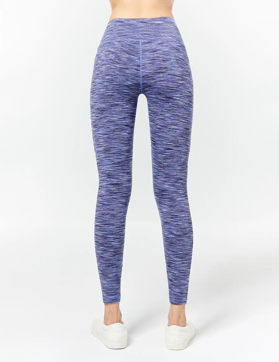 easyoga LA-VEDA Twiggy Core Tights3 - D56 Dark/Light Blue Stripe