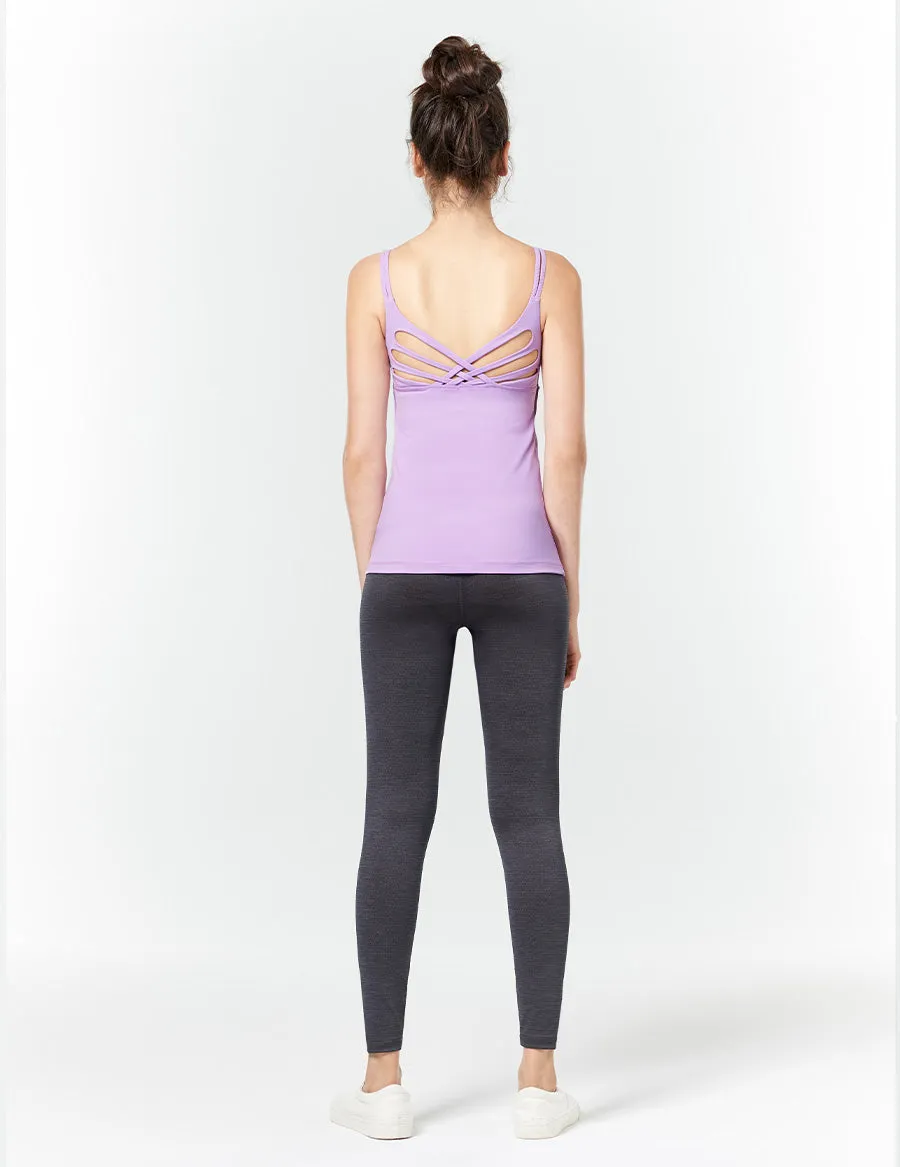 easyoga LA-VEDA Twiggy Core Tights3 - M23 M-Dark Gray
