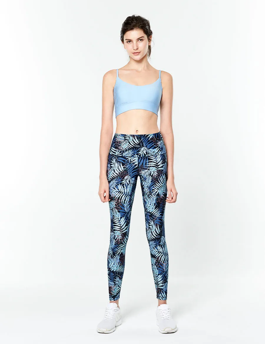 easyoga Lespiro Breakthrough Core Tights - FD4 Night Forest Blue