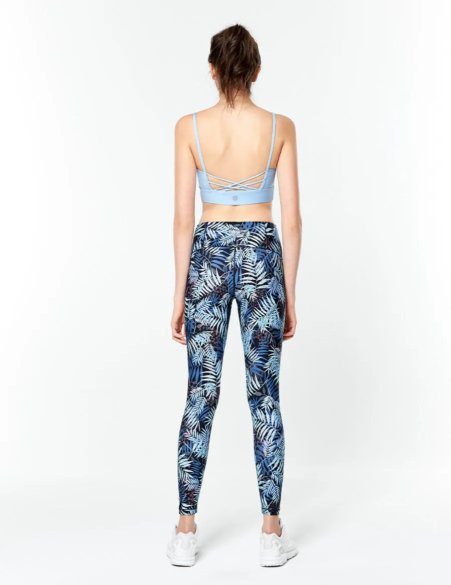 easyoga Lespiro Breakthrough Core Tights - FD4 Night Forest Blue