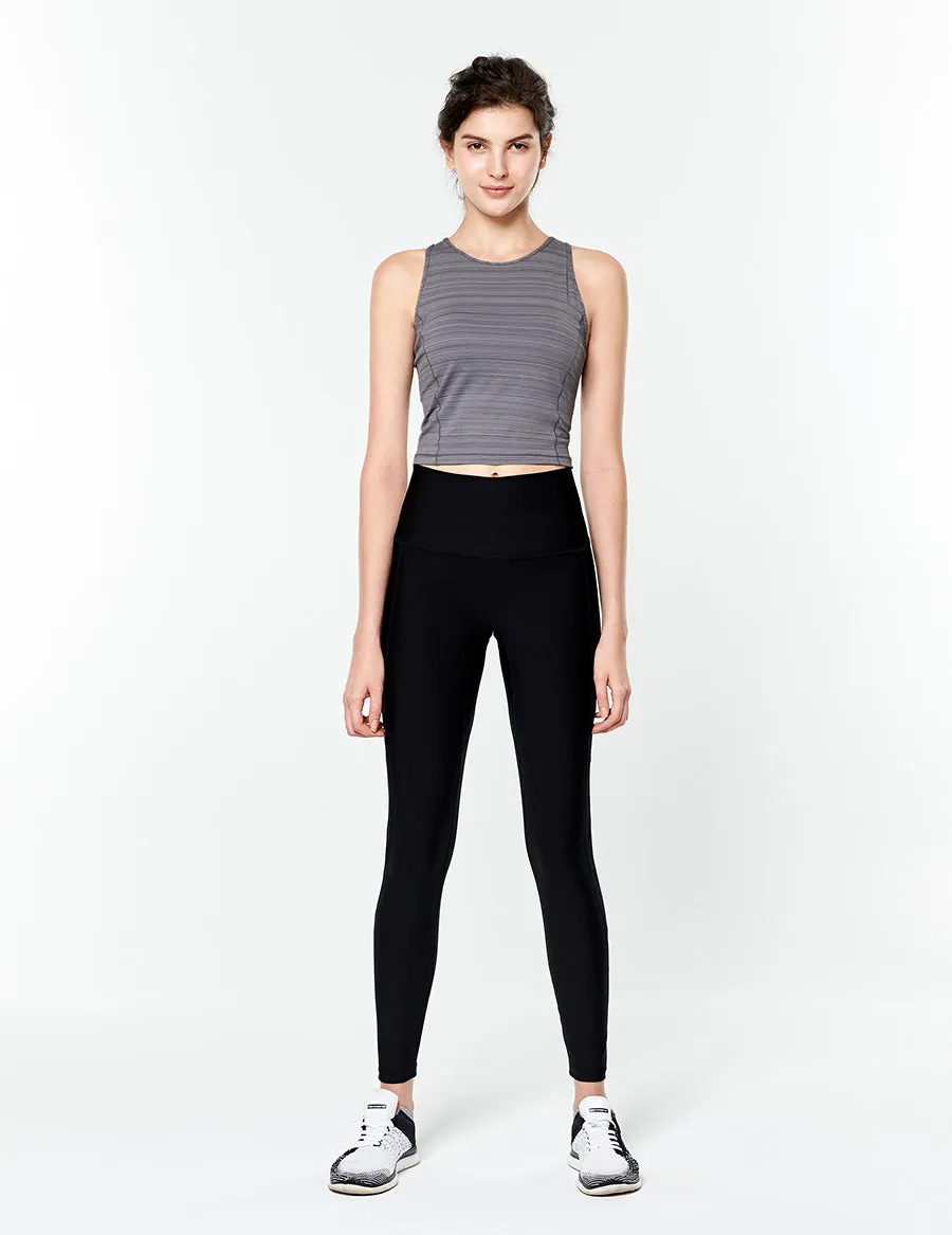 easyoga LESPIRO Jazz Gym Tights - L1 Black