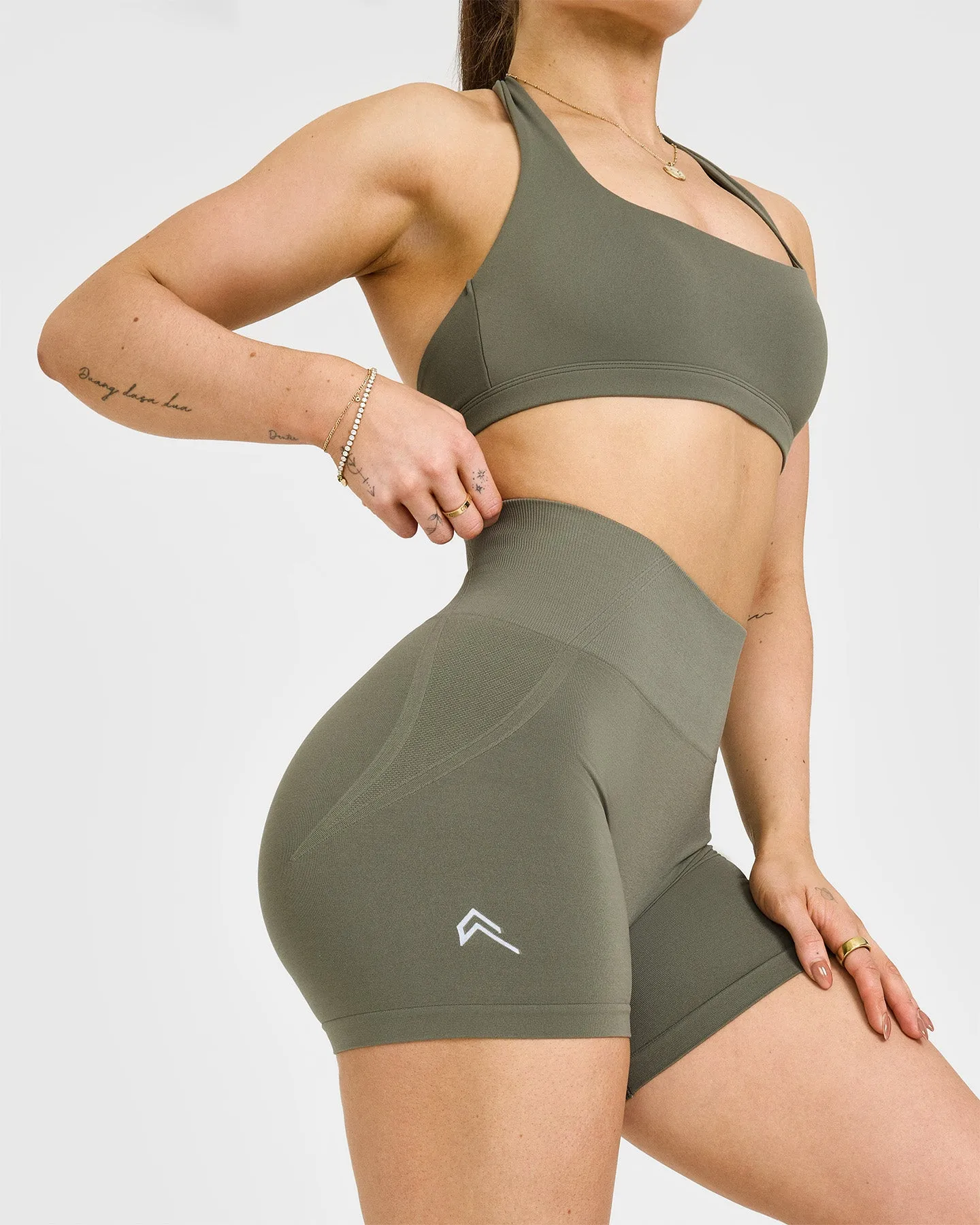 Effortless Seamless Shorts | Alpine Green