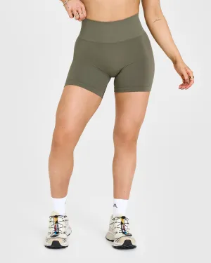 Effortless Seamless Shorts | Alpine Green