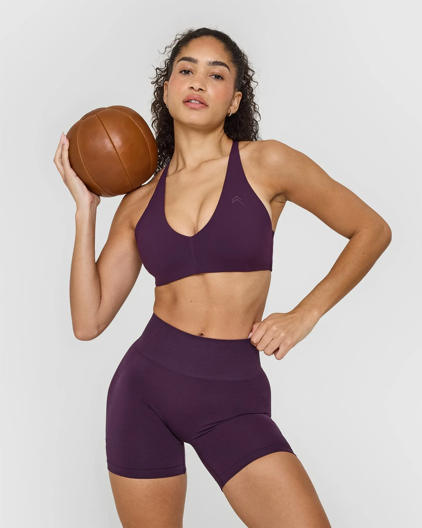 Effortless Seamless Shorts | Blackberry Purple