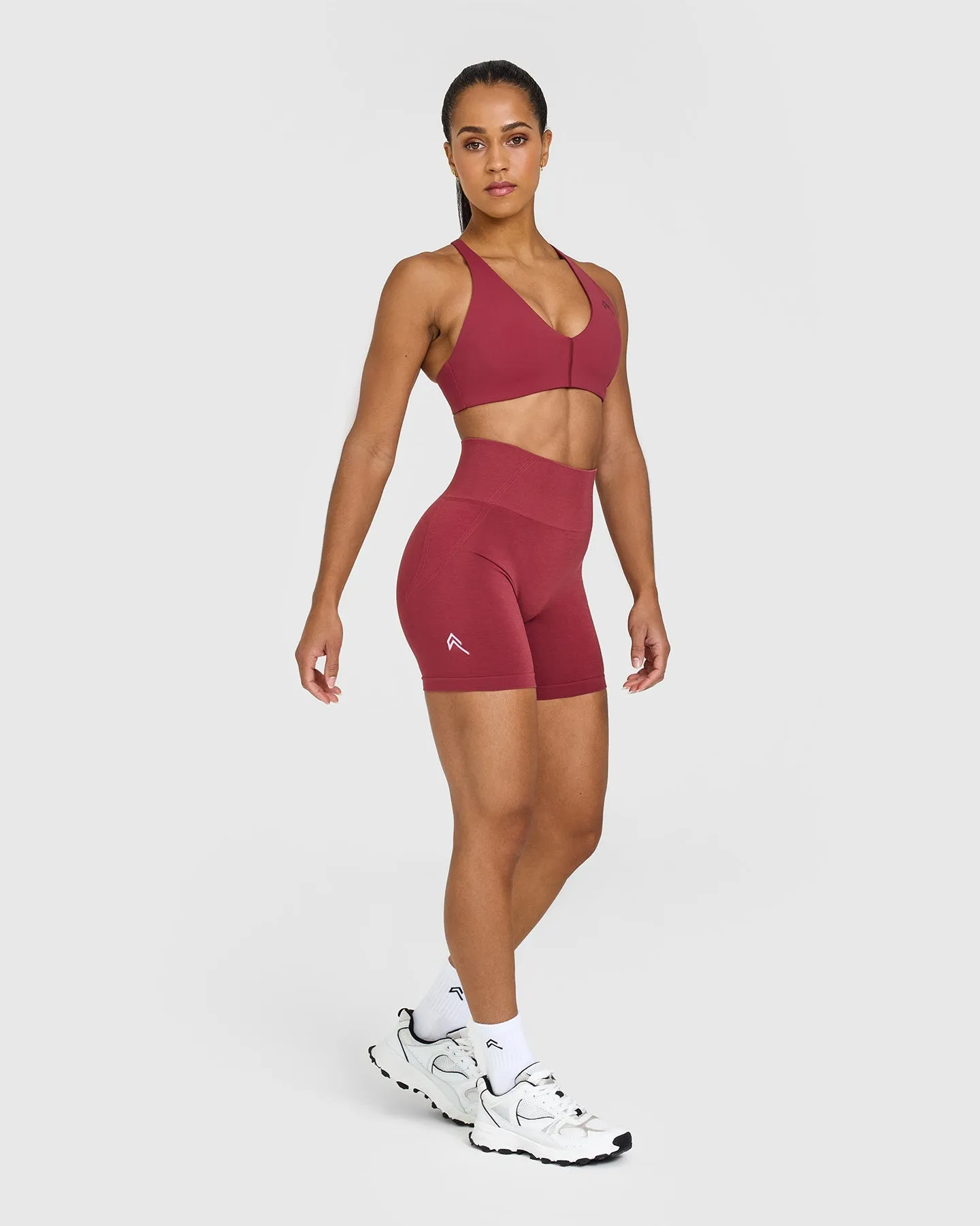 Effortless Seamless Shorts | Burnt Cherry