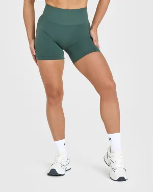 Effortless Seamless Shorts | Iced Green