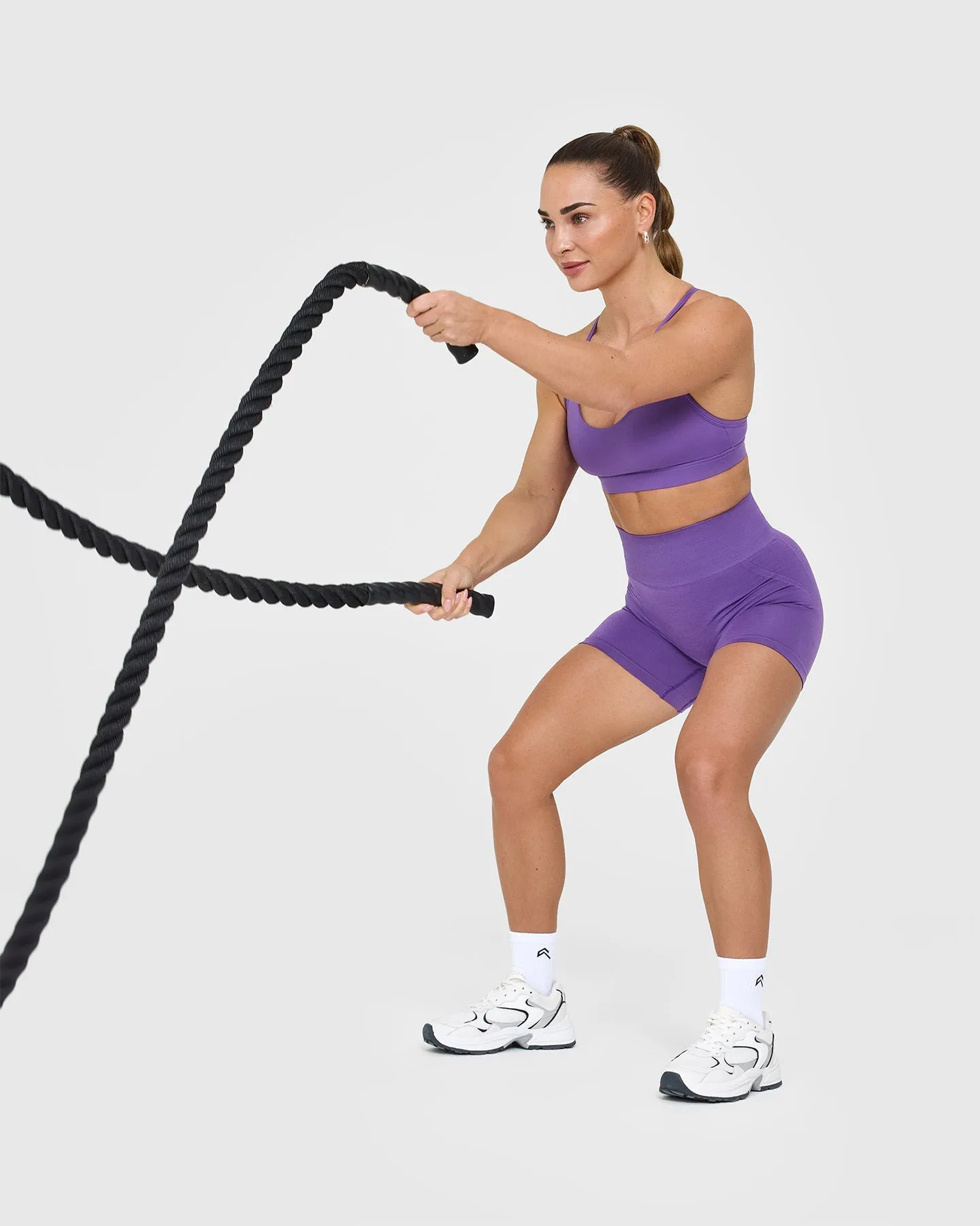 Effortless Seamless Shorts | Iris Purple