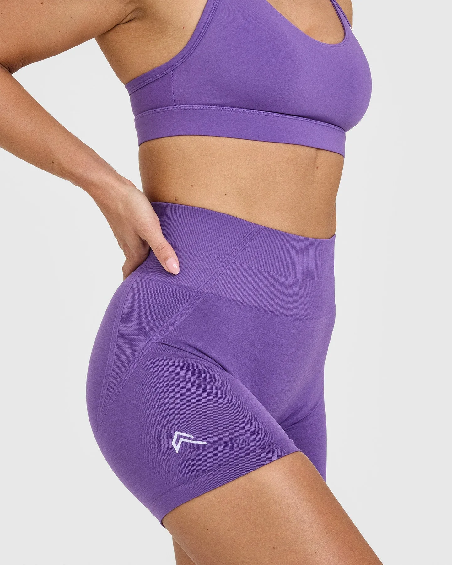 Effortless Seamless Shorts | Iris Purple