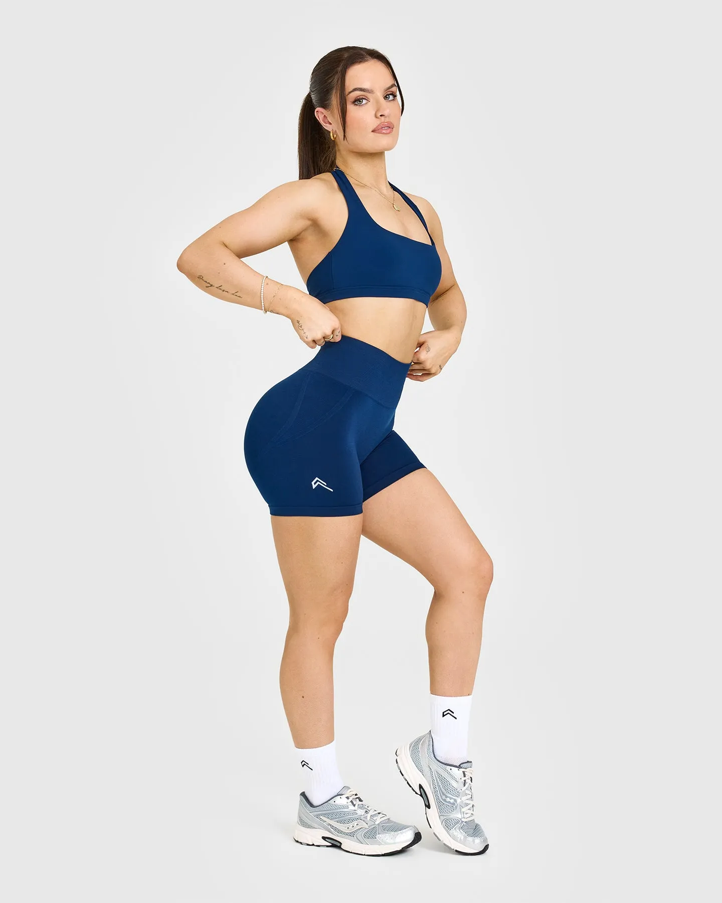 Effortless Seamless Shorts | Midnight