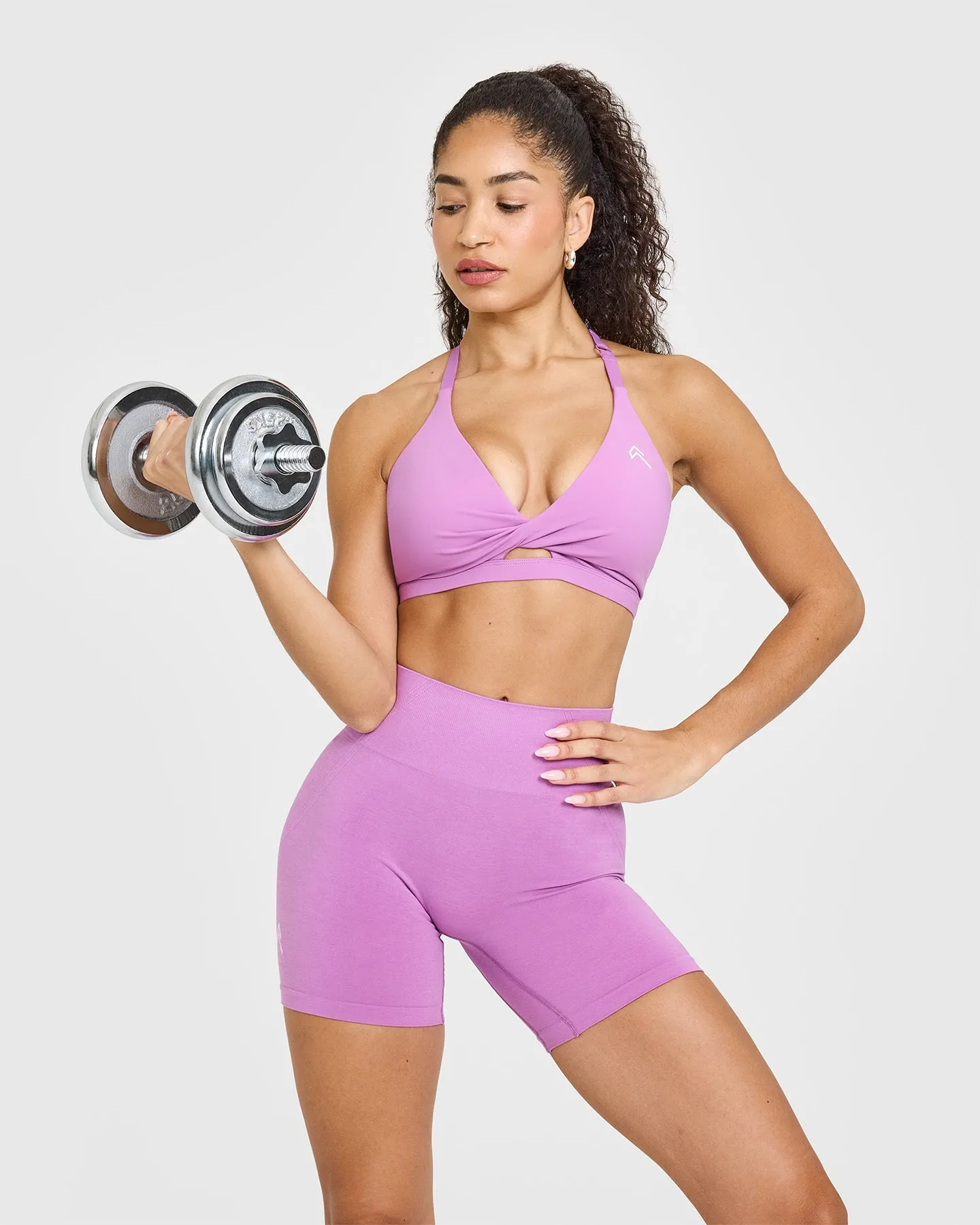 Effortless Seamless Shorts | Orchid Purple