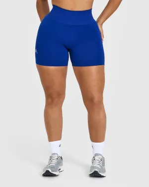 Effortless Seamless Shorts | Strong Blue
