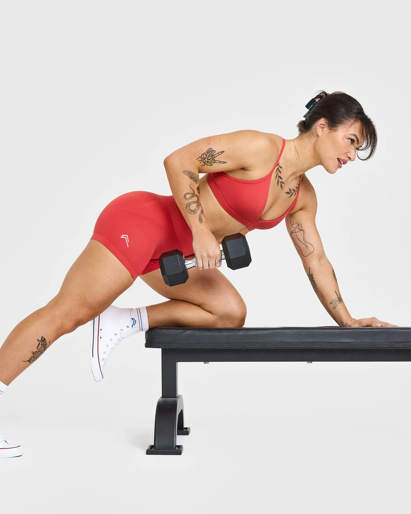 Effortless Seamless Shorts | Sweet Red