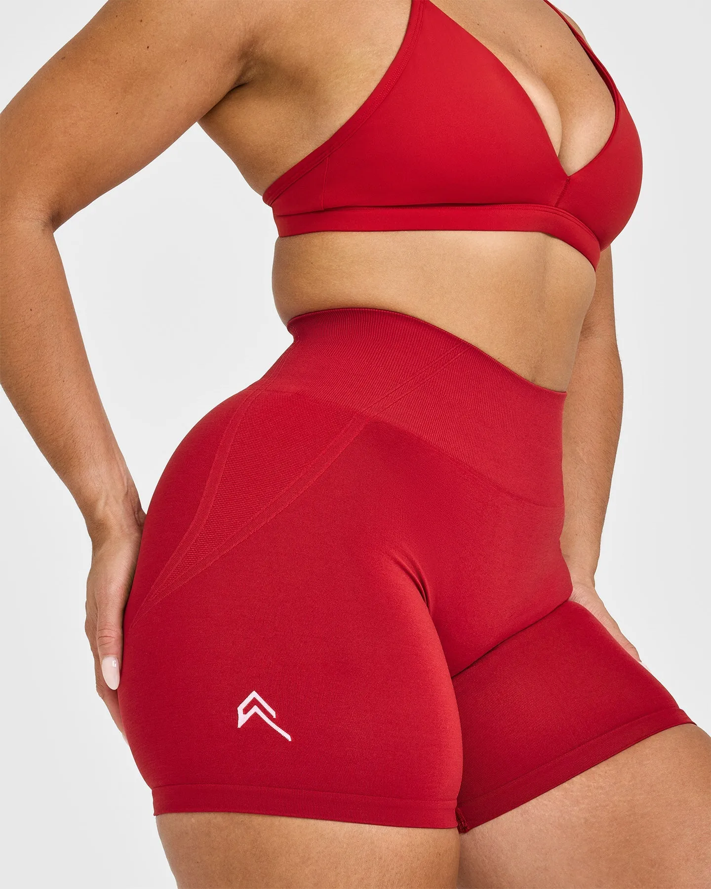 Effortless Seamless Shorts | Toasted Red