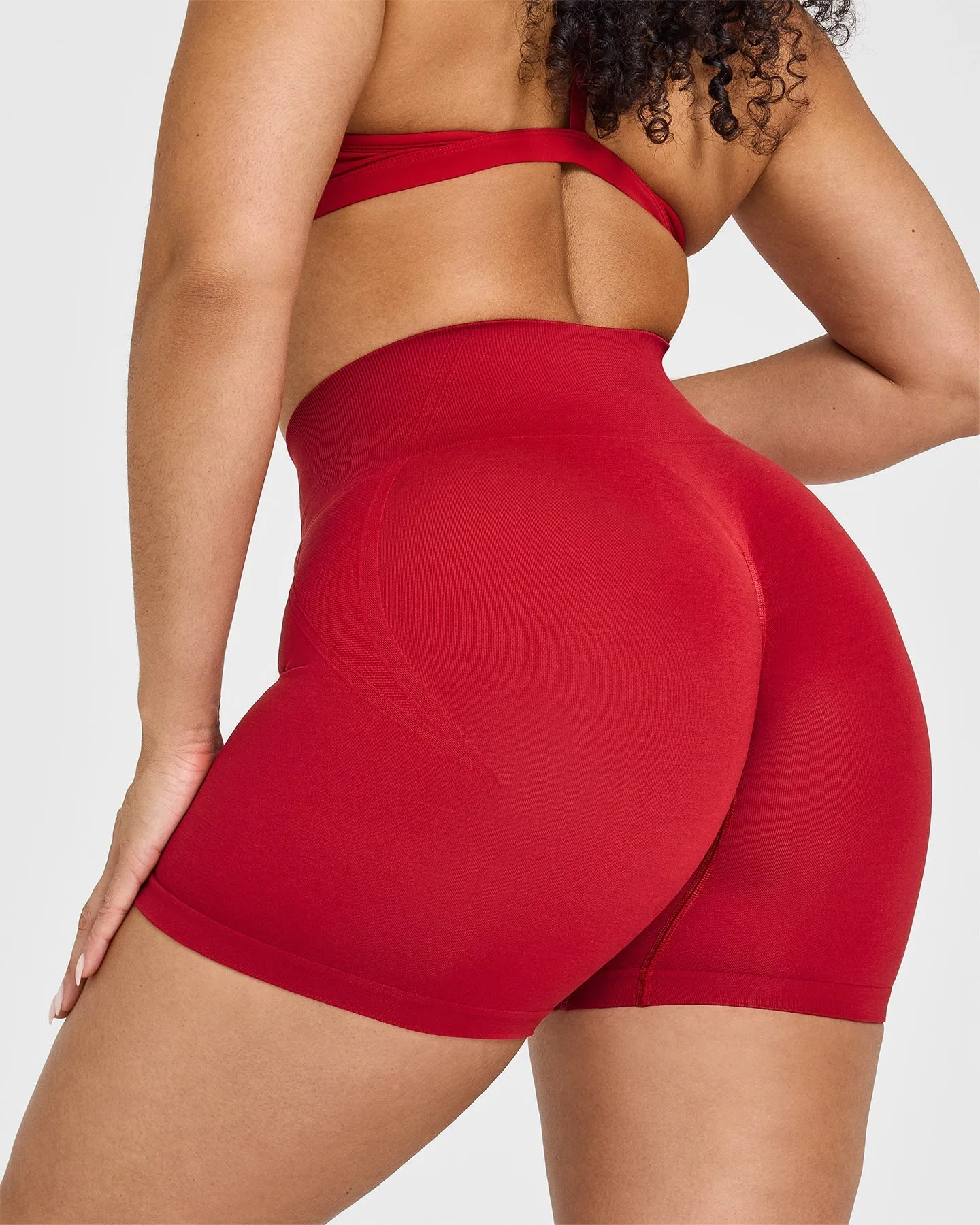 Effortless Seamless Shorts | Toasted Red
