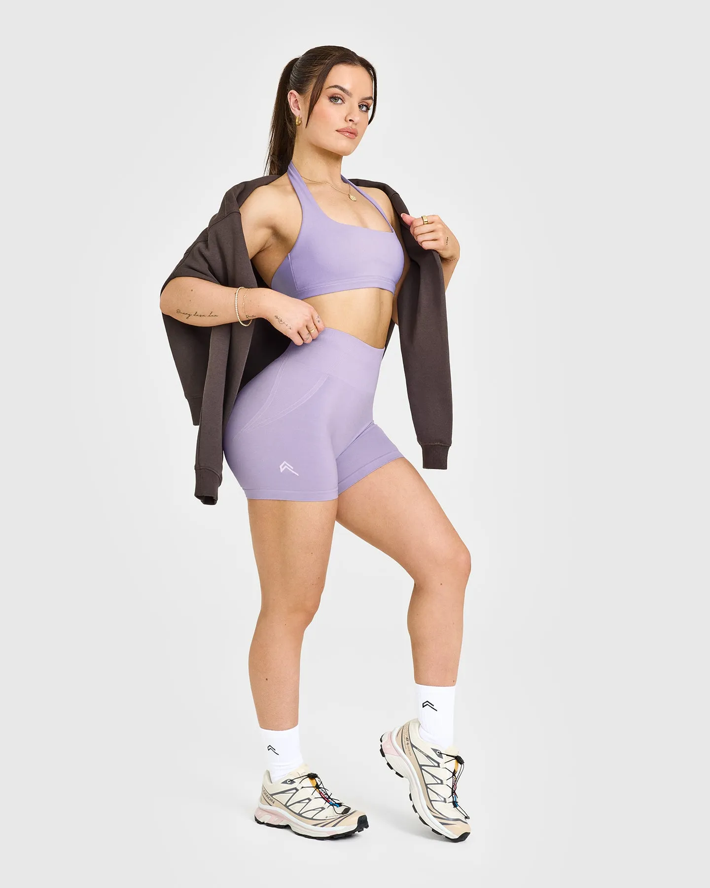 Effortless Seamless Shorts | Wisteria Purple