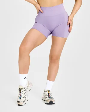 Effortless Seamless Shorts | Wisteria Purple