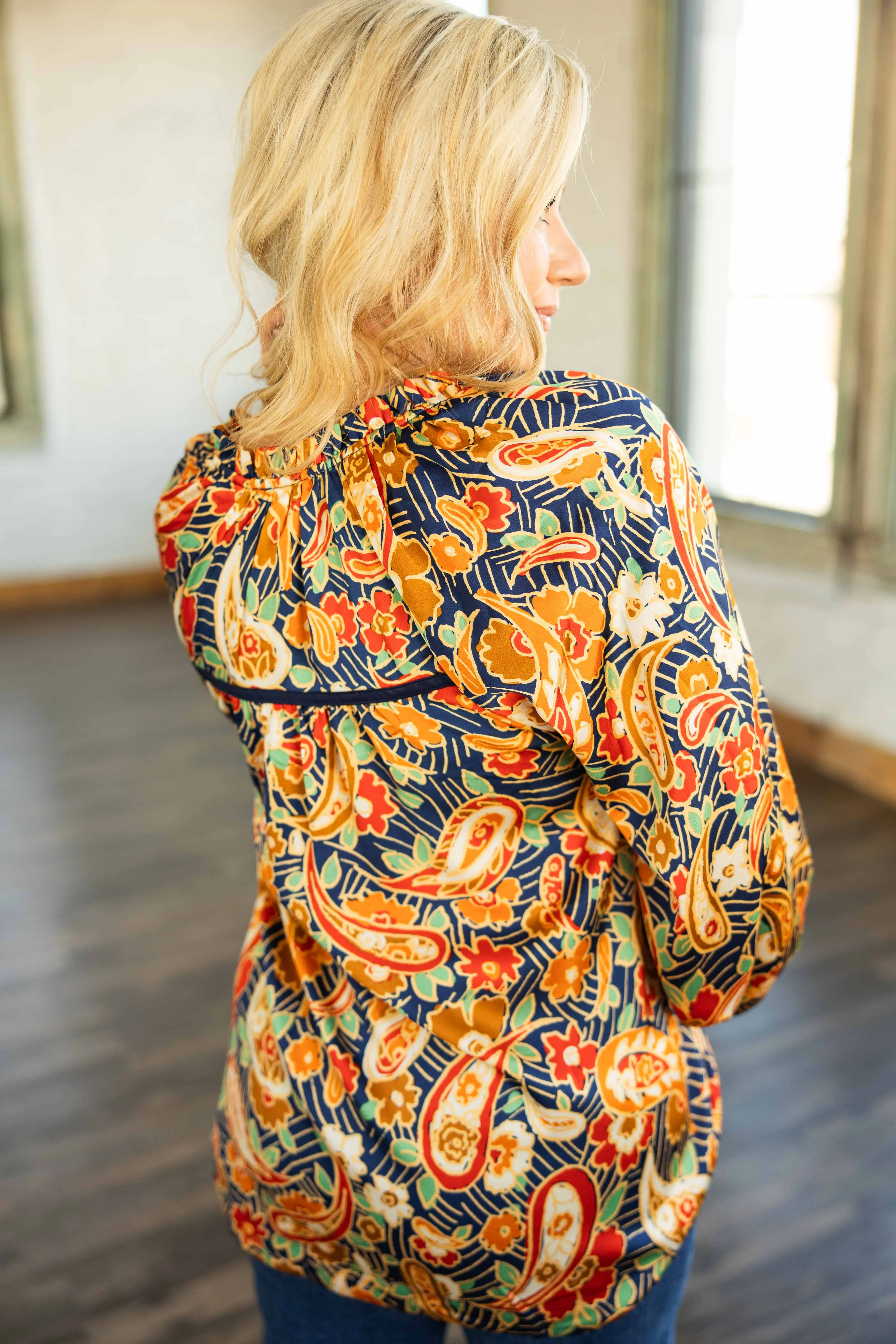ELLIANNA FLORAL TOP