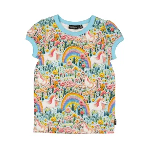 Embroidered Unicorns T-Shirt