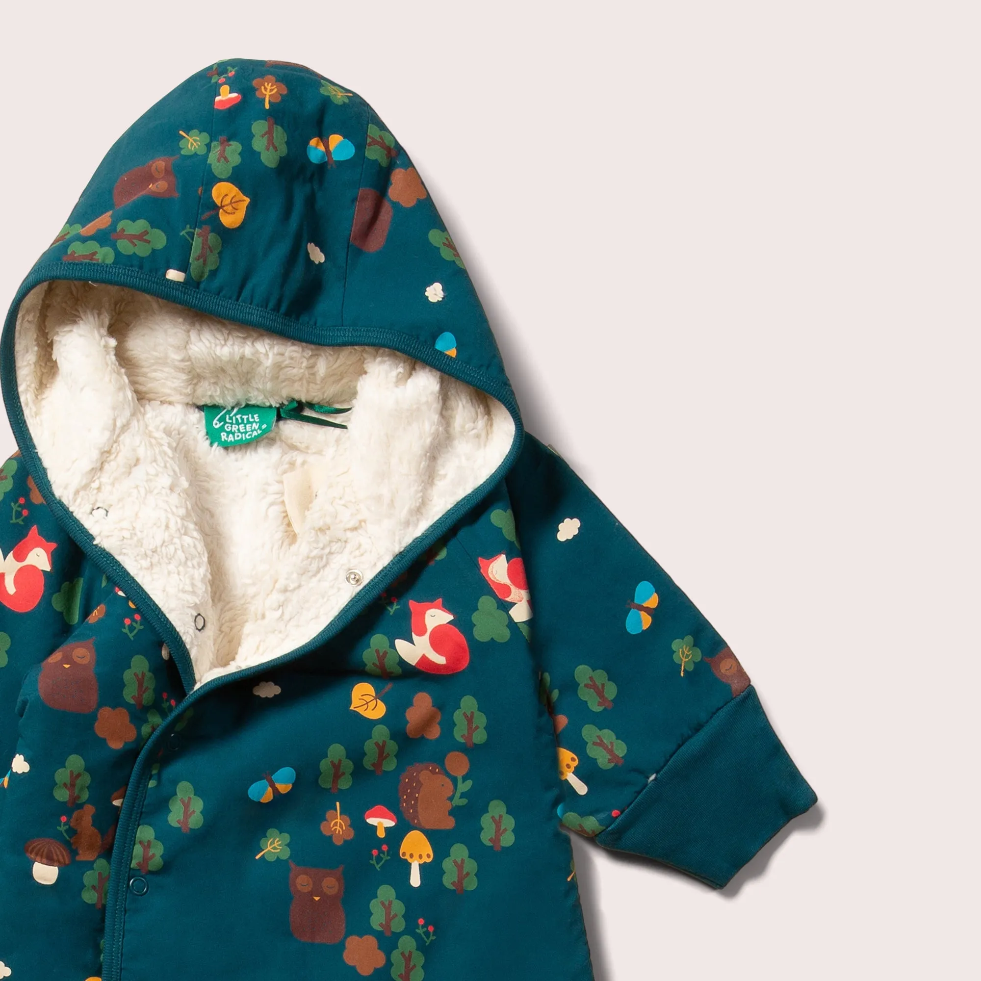 Enchanted Forest Sherpa Lined Snowsuit