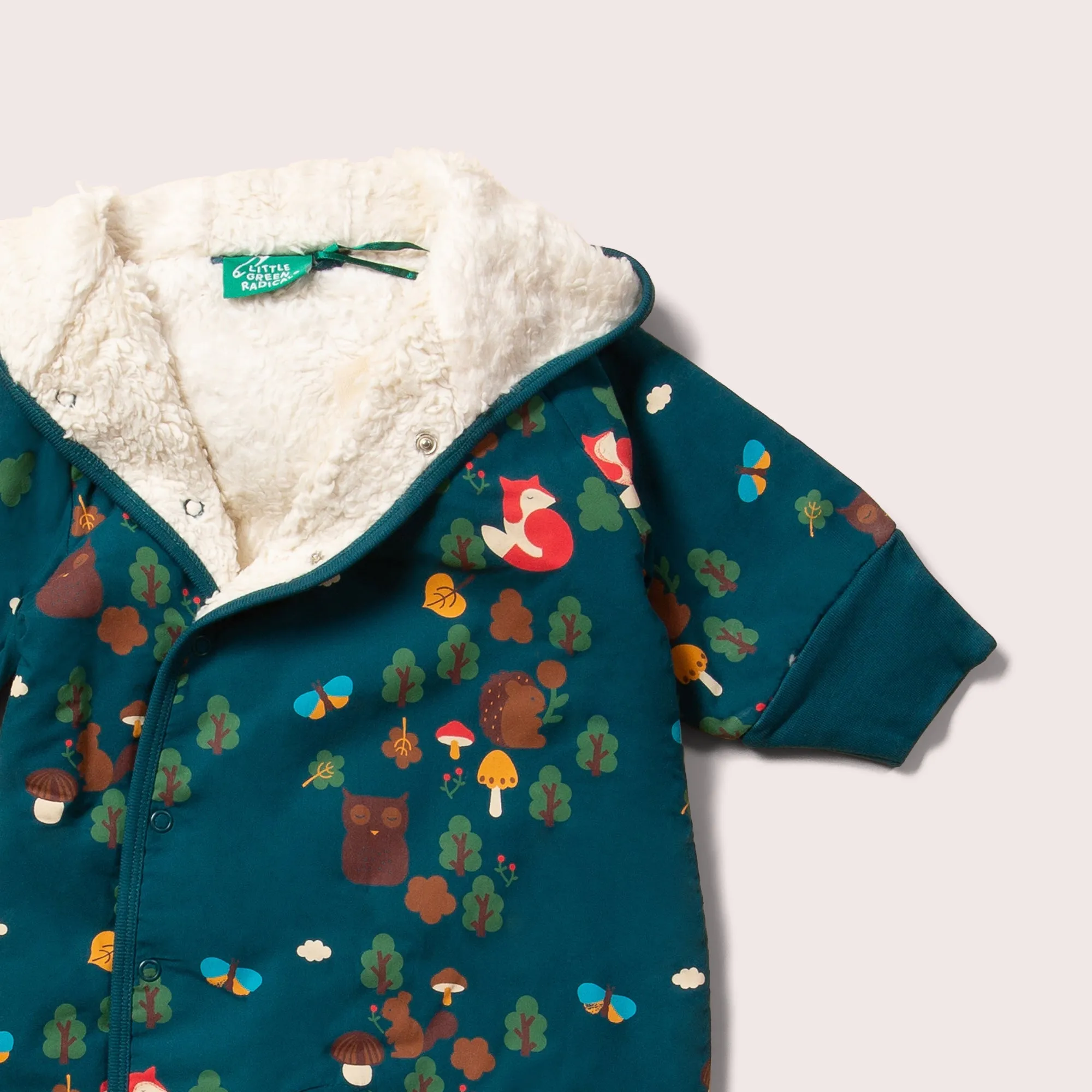 Enchanted Forest Sherpa Lined Snowsuit