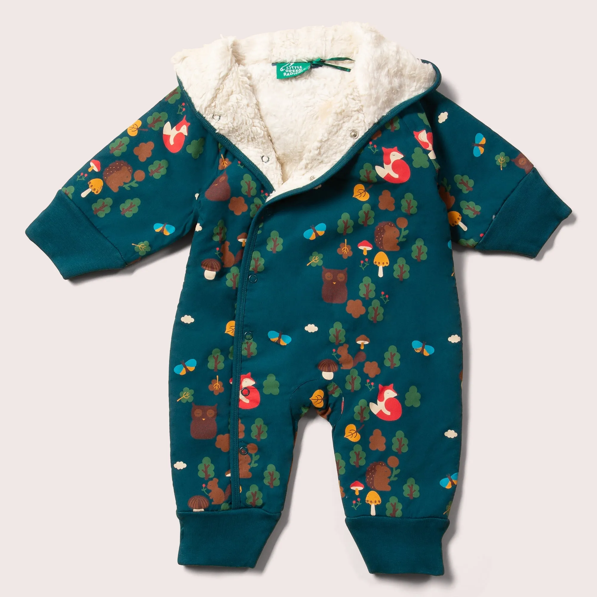 Enchanted Forest Sherpa Lined Snowsuit