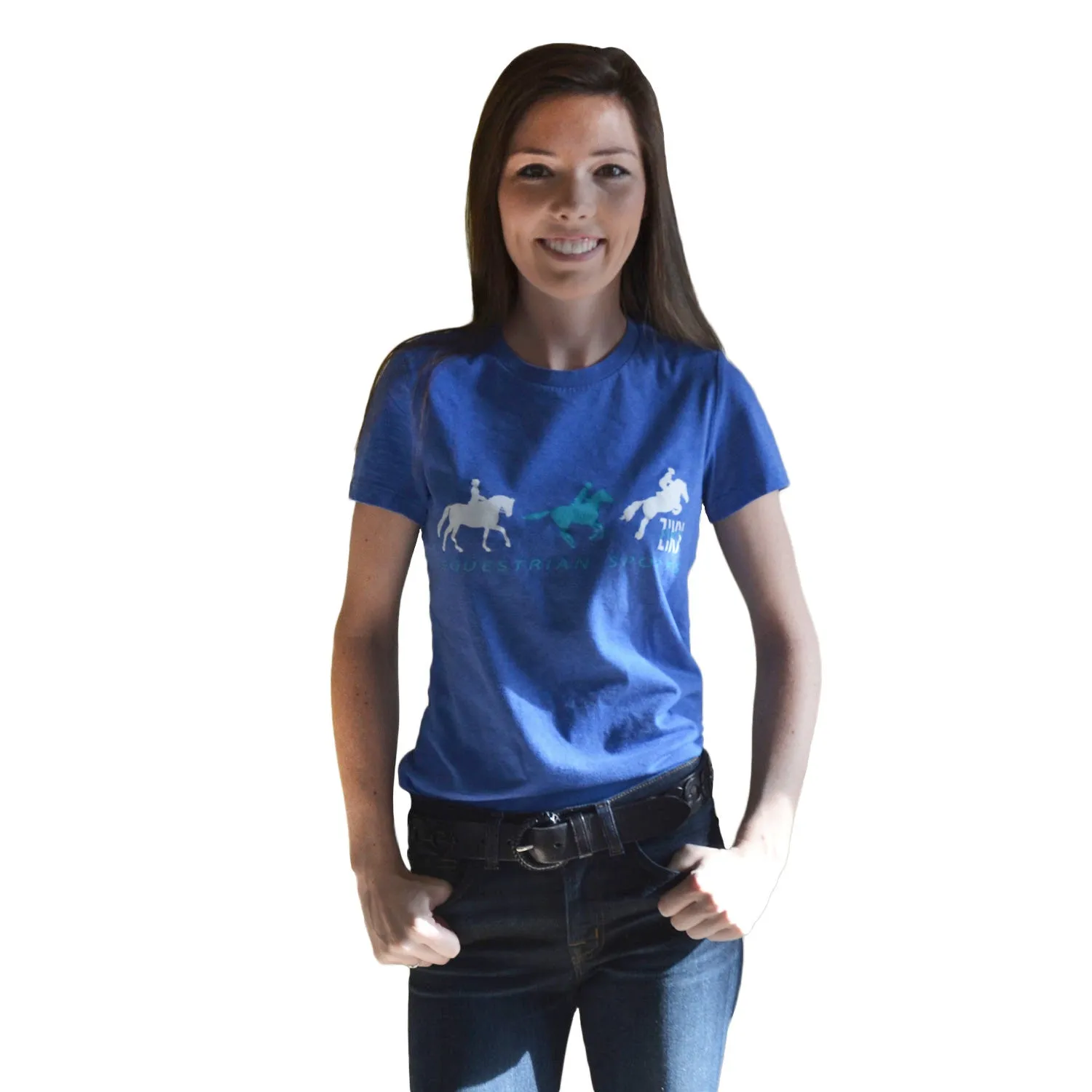 Equestrian Sports T-Shirt Ocean