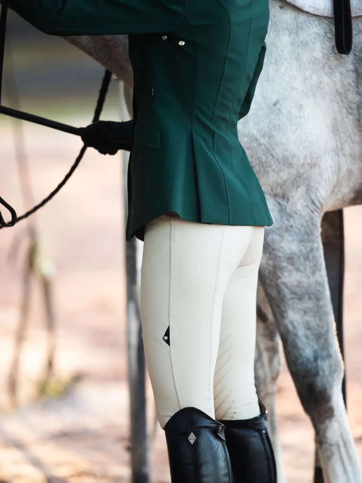 Equiline CatirK Summer Weight Knee Grip Breech