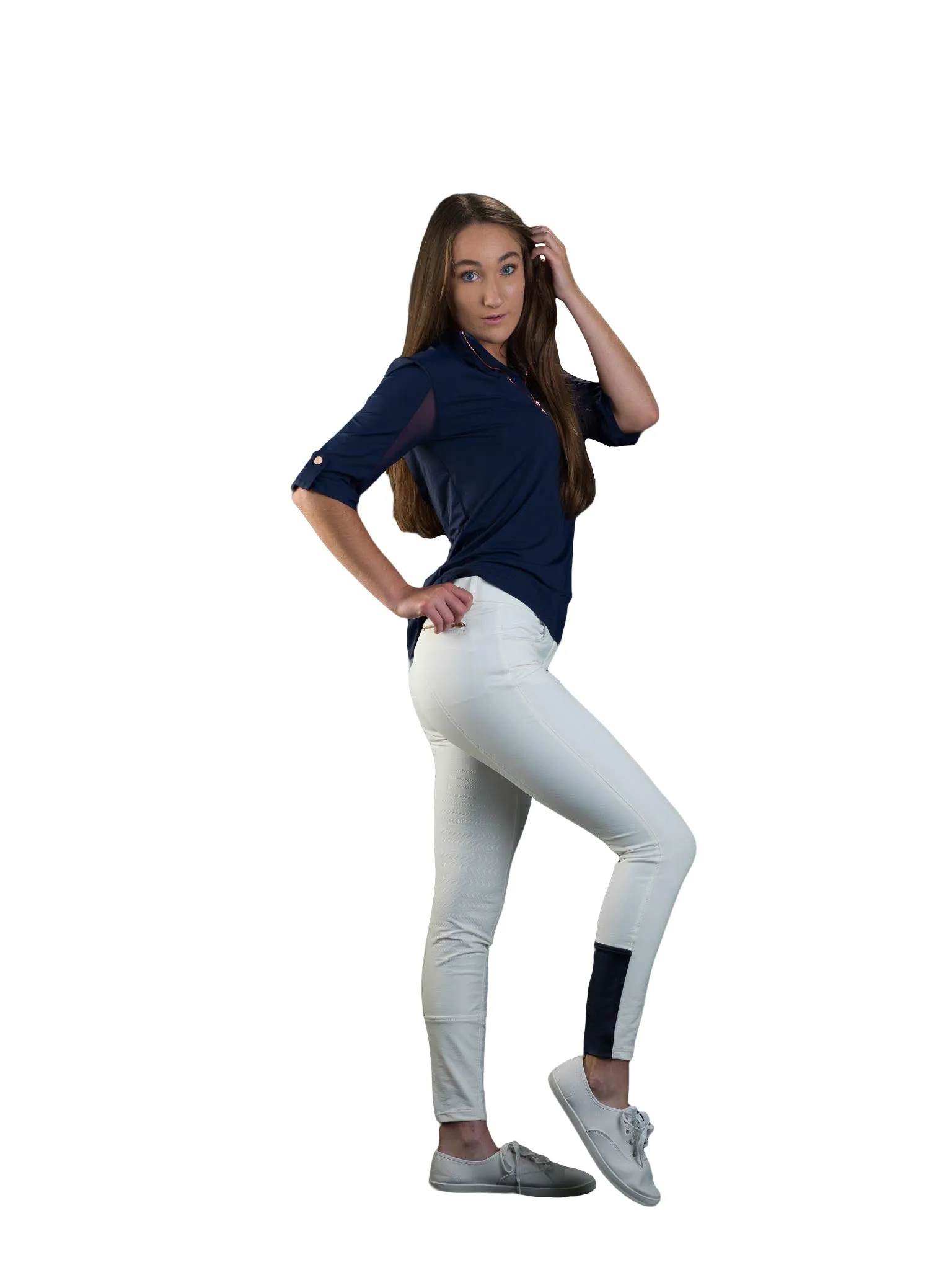 EQUO Performance Fit Breech w/ Active Grip - Women's (121)