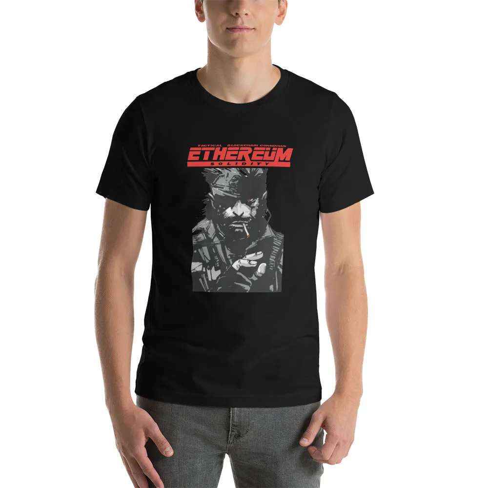 Ethereum - Metal Gear Solid Crypto Parody Tee