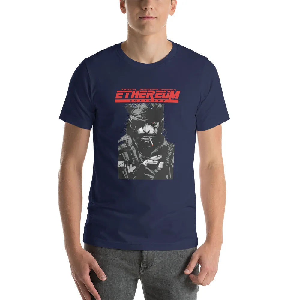 Ethereum - Metal Gear Solid Crypto Parody Tee