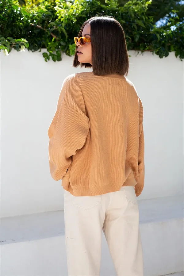 Evalia Top - Tan