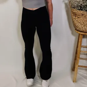 Every Day Flared Yoga Pants - Black