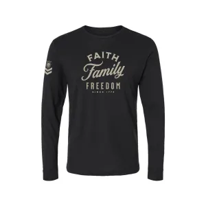 F3 – Faith, Family, Freedom T-Shirt