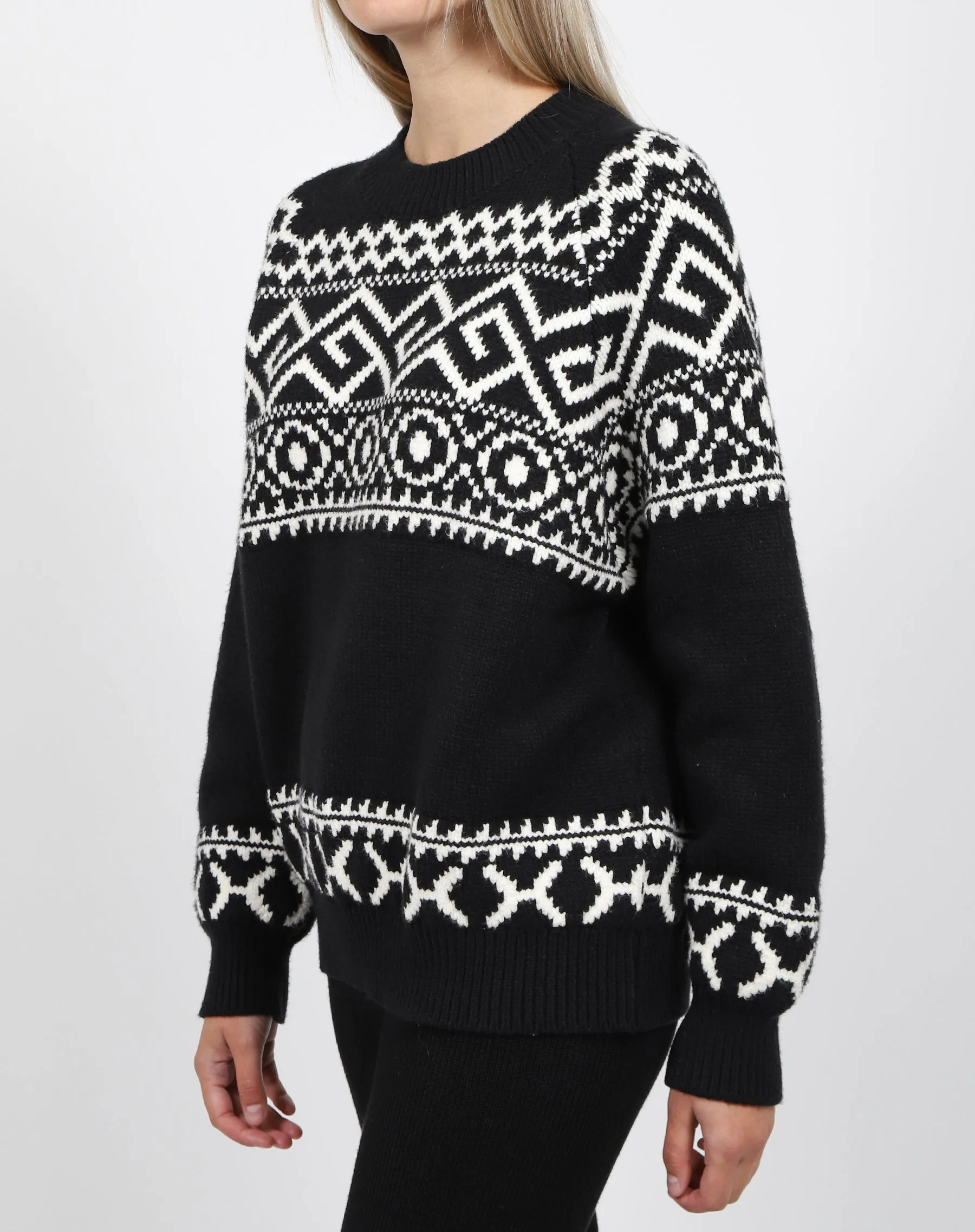 Fair Isle Knit Sweater