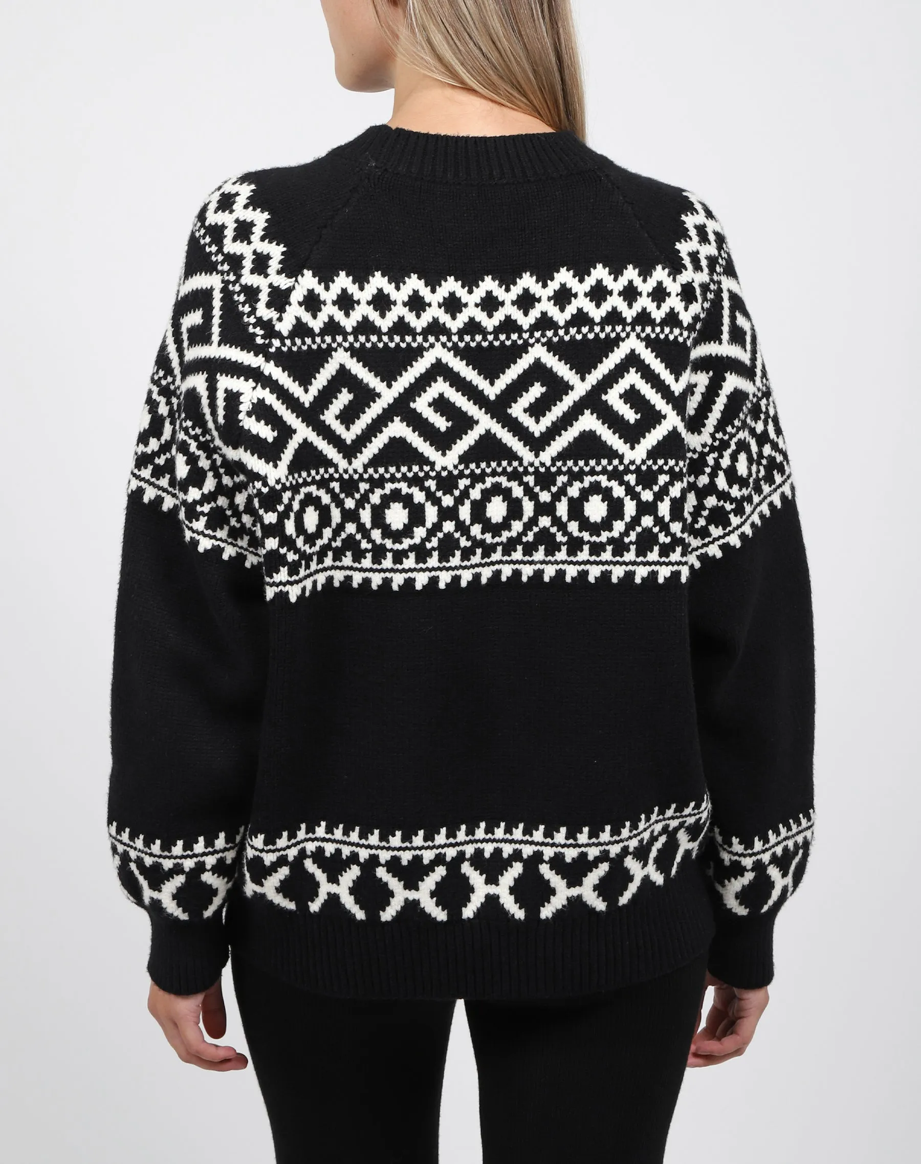 Fair Isle Knit Sweater