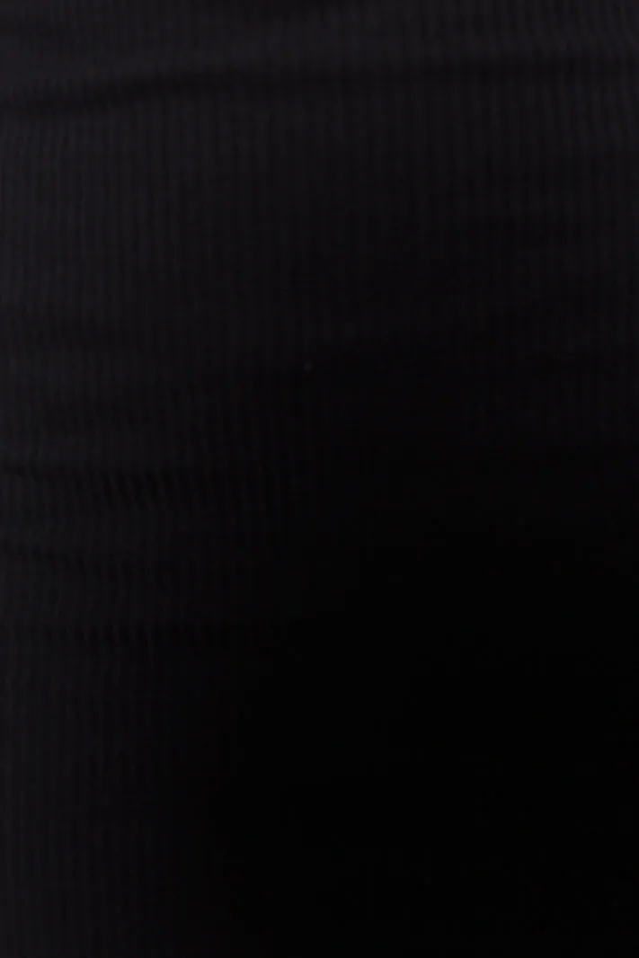 FALLON LONG SLEEVE FRONT CUT-OUT MINI DRESS - Black