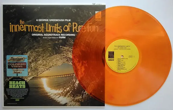 Farm - The Innermost Limits of Pure Fun sdtk [Orange Vinyl 1970 Surf Rock] - New LP