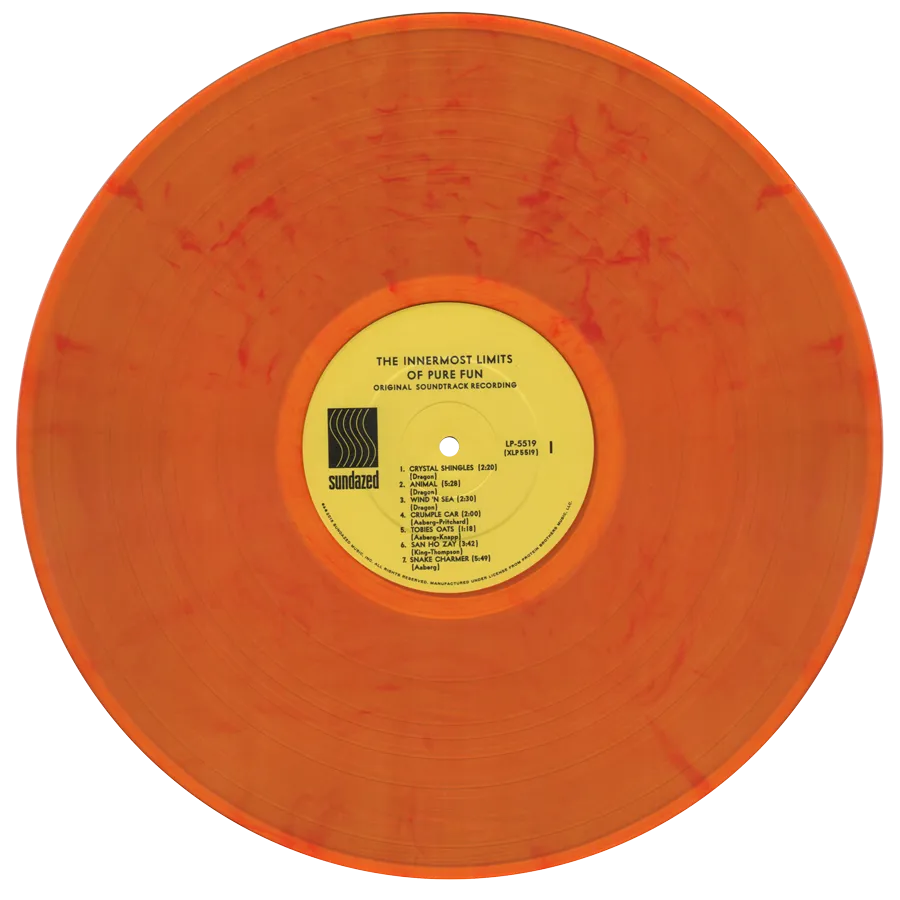 Farm - The Innermost Limits of Pure Fun sdtk [Orange Vinyl 1970 Surf Rock] - New LP