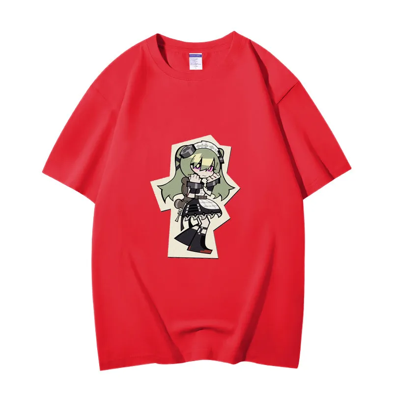 Fashion Anime Zenless Zone Zero Corin Wickes 230g GSM Hipster Style Oversized Cotton T-shirt
