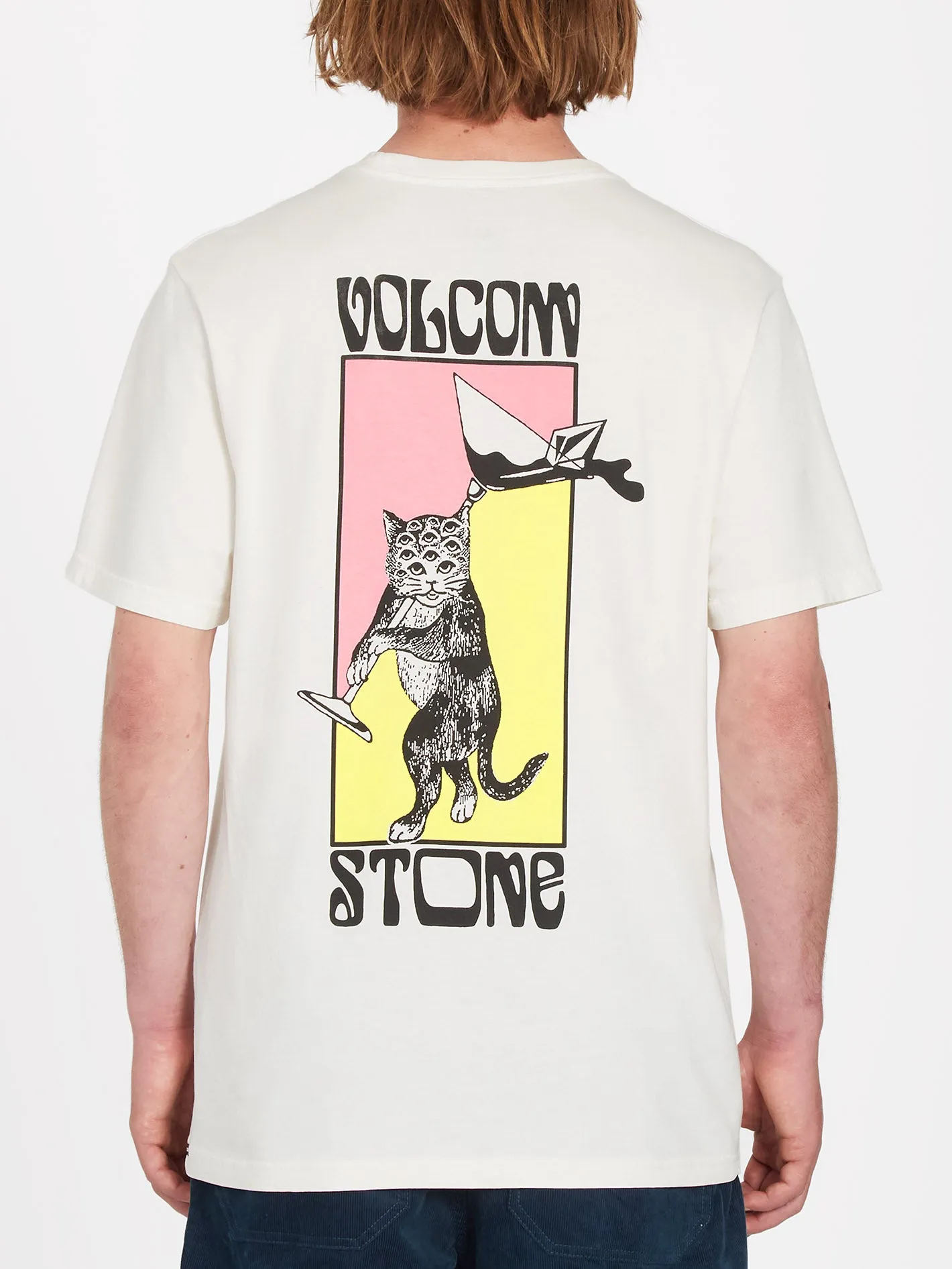 Feline T-shirt - CREAM