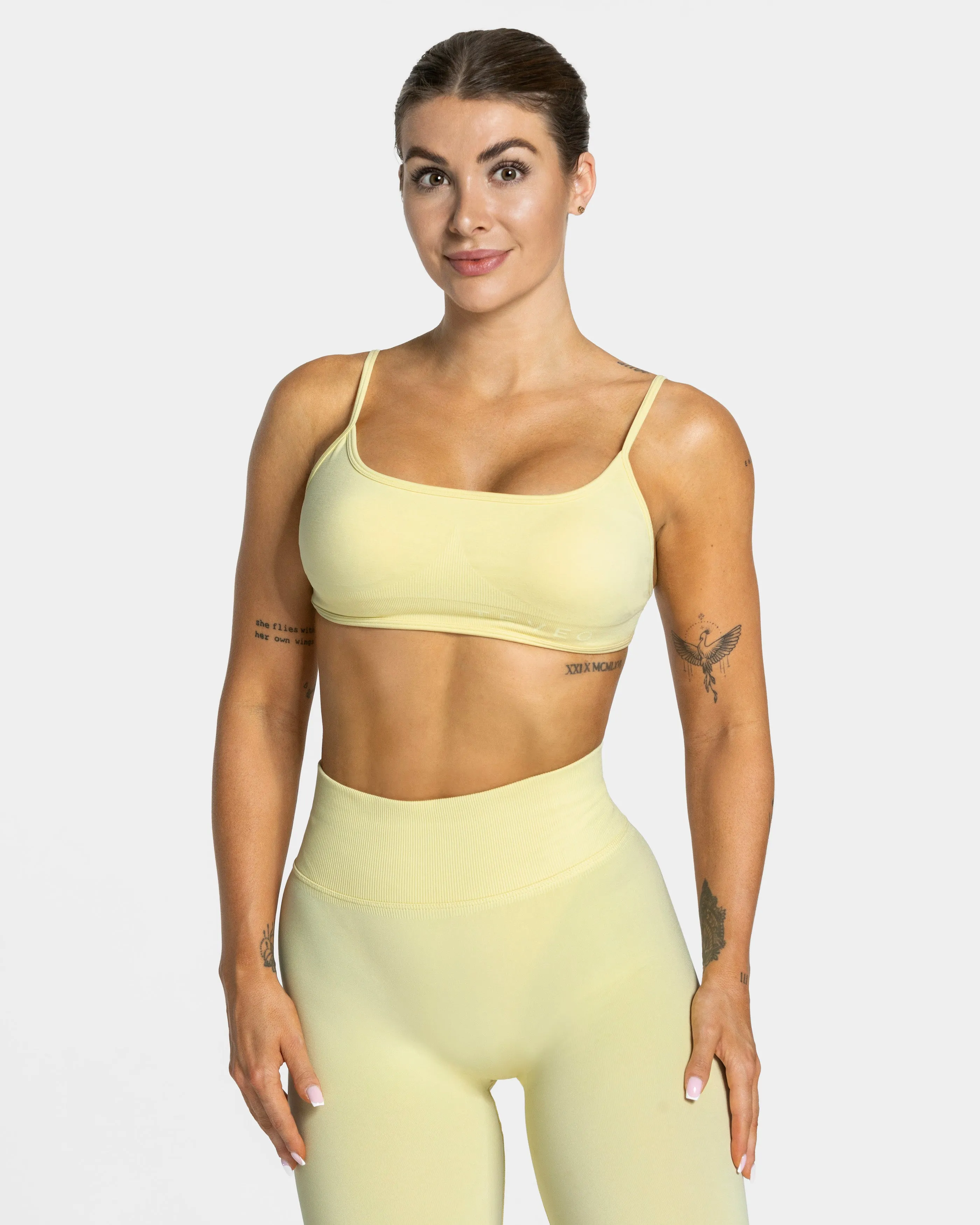Femme Backless Bh "Gelb"