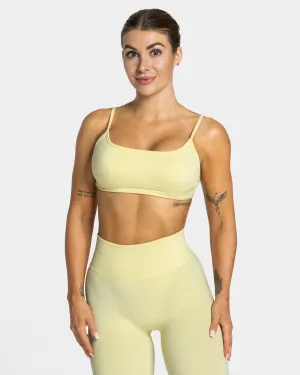 Femme Backless Bh "Gelb"