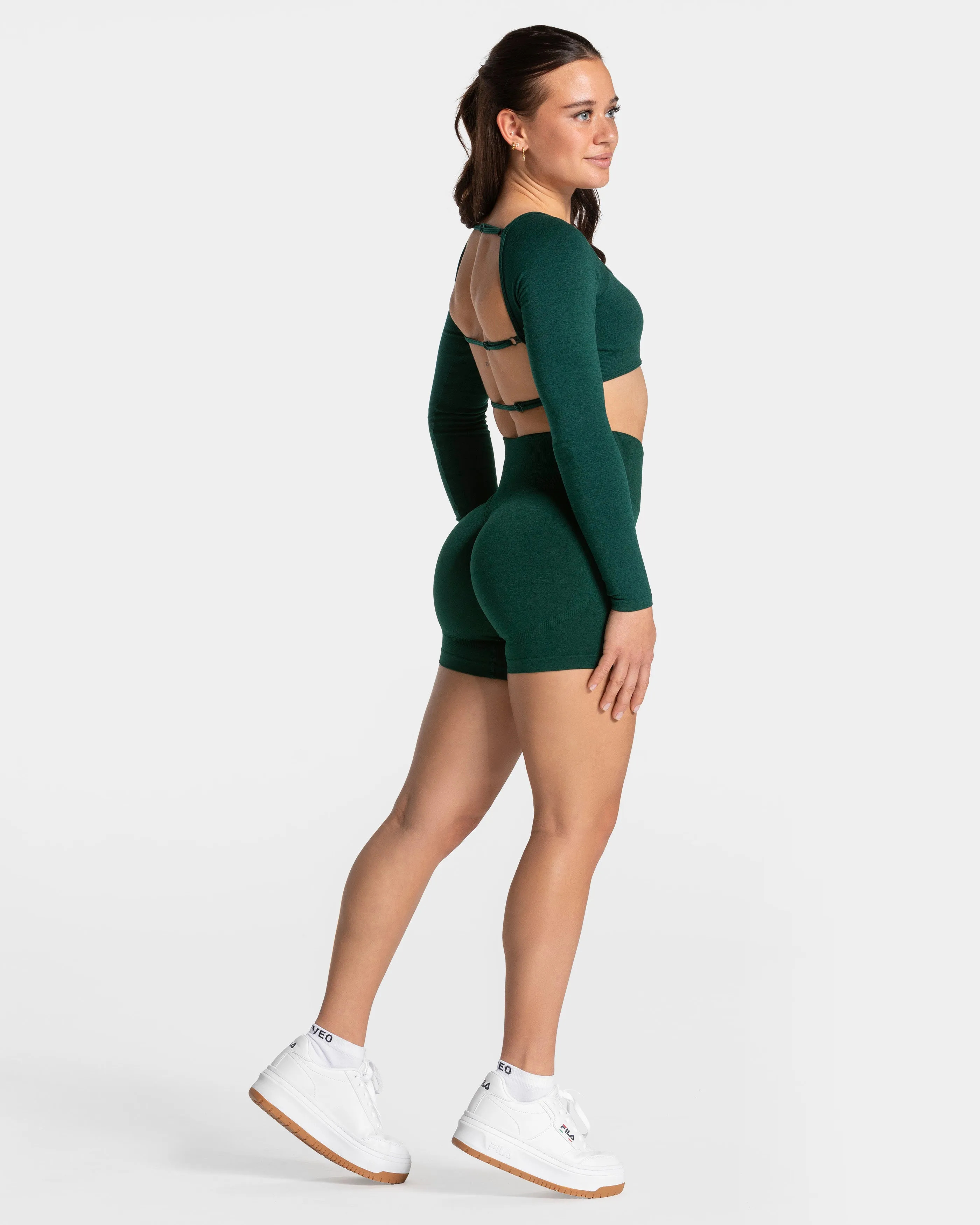 Femme Sculpt Scrunch Short "Dunkelgrün"